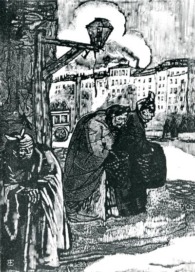 Illustration pour les Poèmes de Charles Baudelaire (1821-67) - Emile Bernard