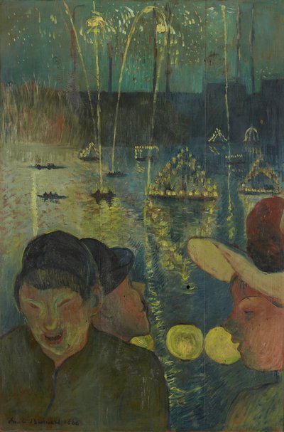Festival nocturne, 1888 - Emile Bernard