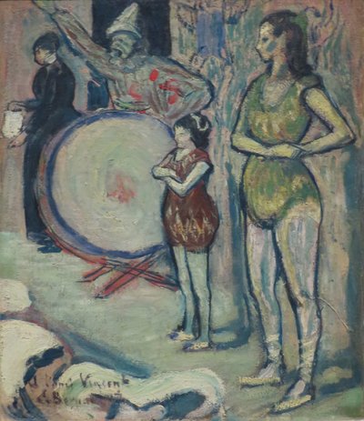 Saltimbanques" par Emile Bernard, 1887 - Emile Bernard