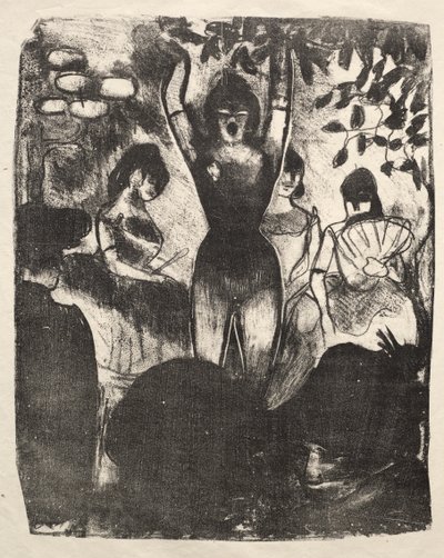 Chanteur au Café-Concert - Emile Bernard