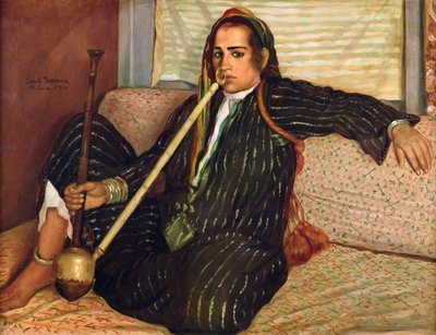 Fumer du haschich, 1900 - Emile Bernard