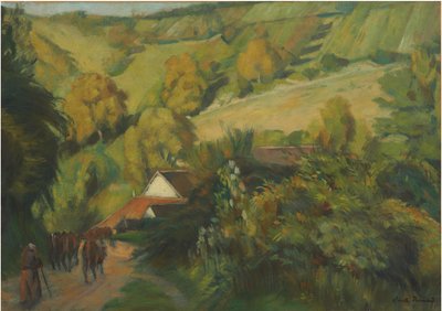 La Descente à Molosmes - Emile Bernard