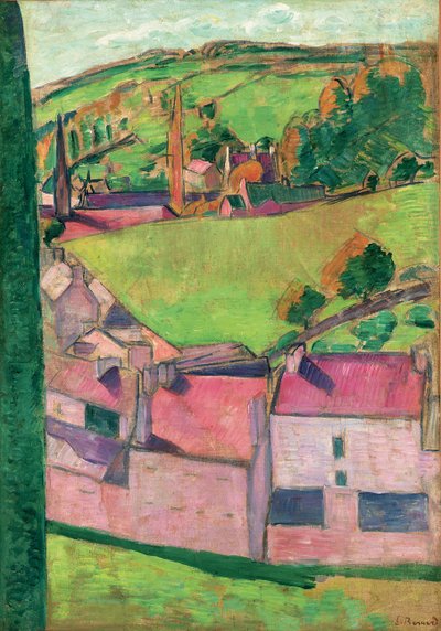 Vue de Pont-Aven - Emile Bernard