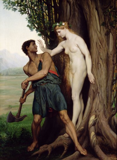 La Hamadryade, 1870 - Emile Bin