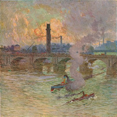 Temps rude, vers 1917 - Emile Claus