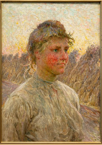 Jeune femme de fermier - Emile Claus