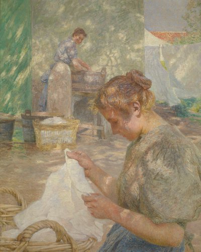 Journée ensoleillée - Emile Claus