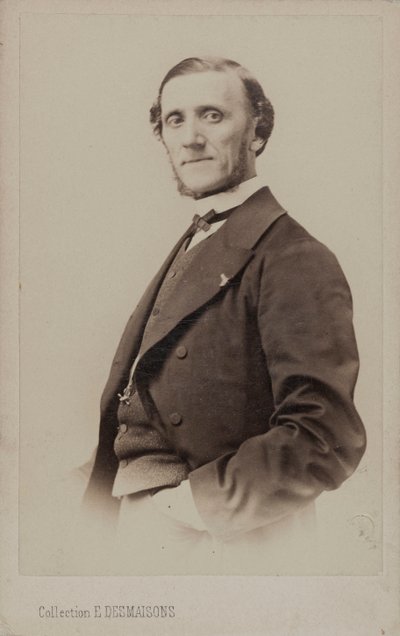 Portrait du pianiste et compositeur Jean-Henri Ravina 1818-1906 - Emile Desmaisons