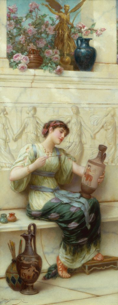 La touche finale - Emile Eismann Semenowski
