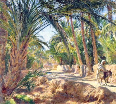 Sur la route de Biskra - Emile Friant