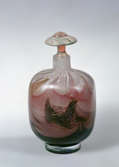 Bouteille et bouchon, vers 1900 - Emile Galle