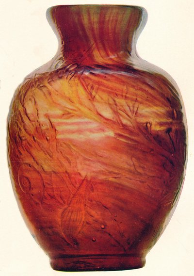 Vase en verre par E. Galle, c1846-1903, 1903 - Emile Galle