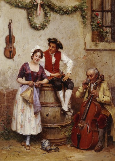 Une distraction bienvenue - Emile Georges Weiss