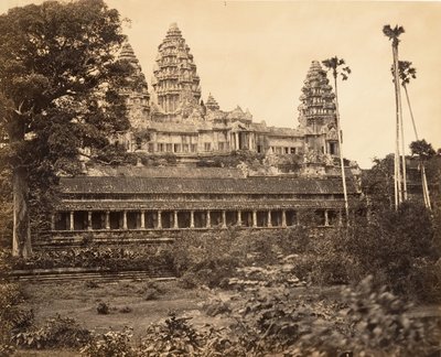 Façade Nord de la Grande Pagode, 1866 - Emile Gsell