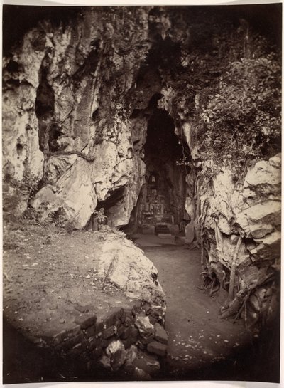 Grotte Hoa Nghiem, Grotte de la Transformation Auguste, vers 1875 - Emile Gsell