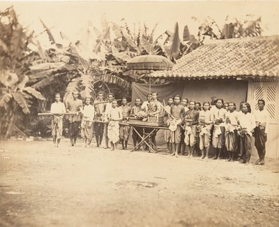 Prince cambodgien et son cortège, 1866 - Emile Gsell