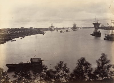 Vue de Saïgon Feuille No. 3, 1866 - Emile Gsell