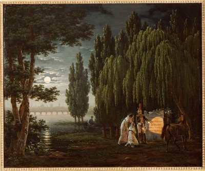 À la Tombe du Colonel Monginot - Emile Jean Horace Vernet