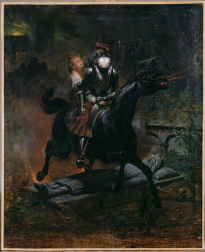 Ballade de Leonore, 1839 - Emile Jean Horace Vernet