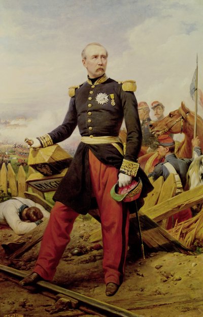 Comte Maurice de MacMahon (1808-93), 1860 - Emile Jean Horace Vernet