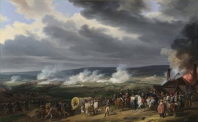La bataille de Jemappes. 1821 - Emile Jean Horace Vernet