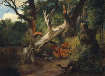 Chasse dans les marais Pontins, 1833 - Emile Jean Horace Vernet