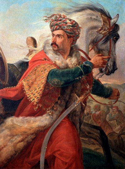 Mamelouk, fin des années 1830 - Emile Jean Horace Vernet