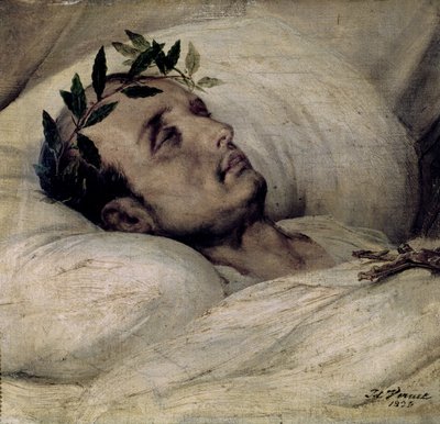 Napoléon Ier (1769-1821) sur son lit de mort - Emile Jean Horace Vernet