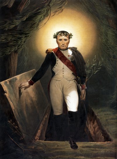 Napoléon quittant son tombeau, vers 1860 - Emile Jean Horace Vernet
