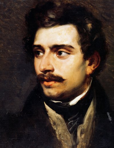 Portrait de Federico Ricci - Emile Jean Horace Vernet