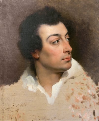 Portrait de Filippo Agricola, vers 1820 - Emile Jean Horace Vernet