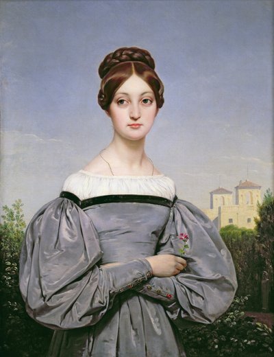 Portrait de Louise Vernet (1814-45) Fille de l