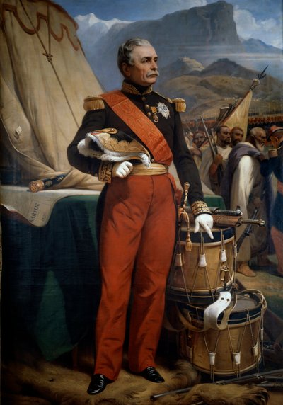 Portrait du Maréchal Jacques Louis César Alexandre Randon - Emile Jean Horace Vernet