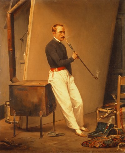 Autoportrait, 1835 - Emile Jean Horace Vernet