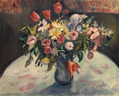 Fleurs (Tulipes et marguerites) - Emile Othon Friesz