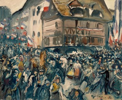 Entrée des Français à Strasbourg, 27 novembre 1918 - Emile Othon Friesz