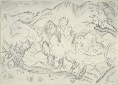 Paysage, Cassis - Emile Othon Friesz
