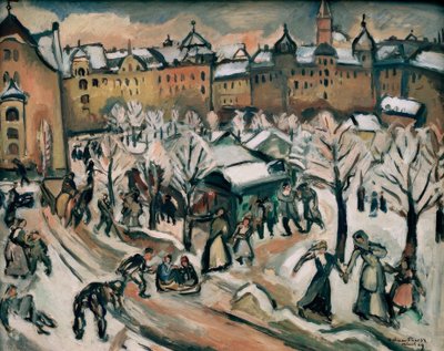 Neige à Munich - Emile Othon Friesz