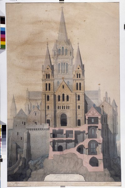 Architecture gothique : façade de l