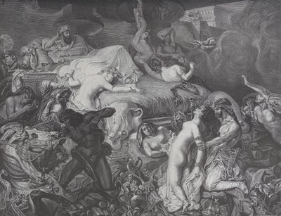 Sardanapale, de Le Monde Illustré - Emile Thomas