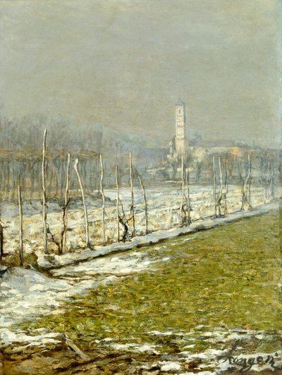 Paysage. Soleil d