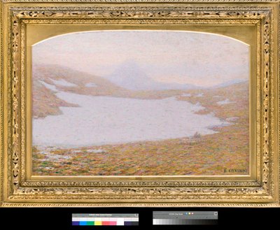 Printemps en haute montagne - Emilio Longoni