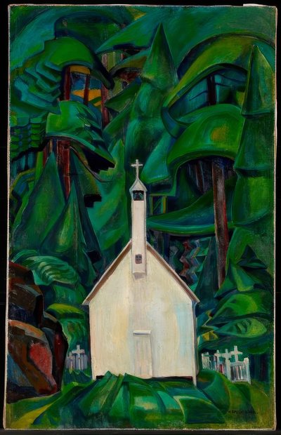 E.Carr, Église indienne - Emily Carr