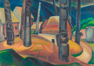 Emily Carr, Village de Kispiox - Emily Carr