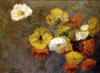 Coquelicots, vers 1886 - Emily Ledbrook