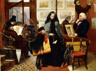 Esquisse pour "Sans nom et sans amis", c.1857 - Emily Mary Osborn