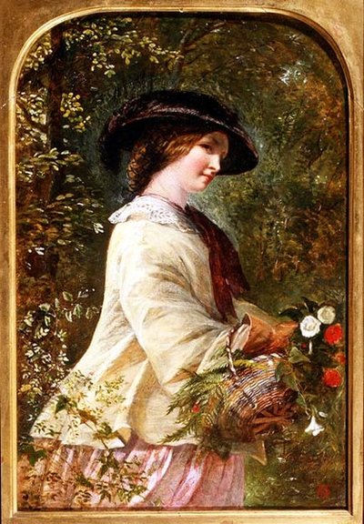 Le Vendeur de fleurs - Emily Mary Osborn