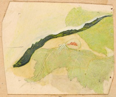 Araignée blanche porcelaine, fin 19e-début 20e siècle - Emma Beach Thayer