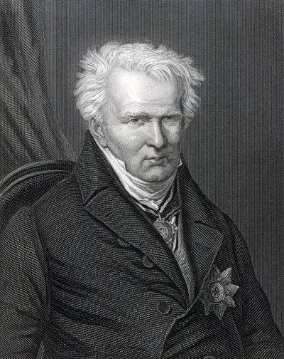Alexander von Humboldt, gravé par C. Cook - Emma Gaggiotti Richards