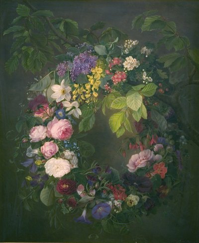 Une couronne de fleurs - Emma Thomsen